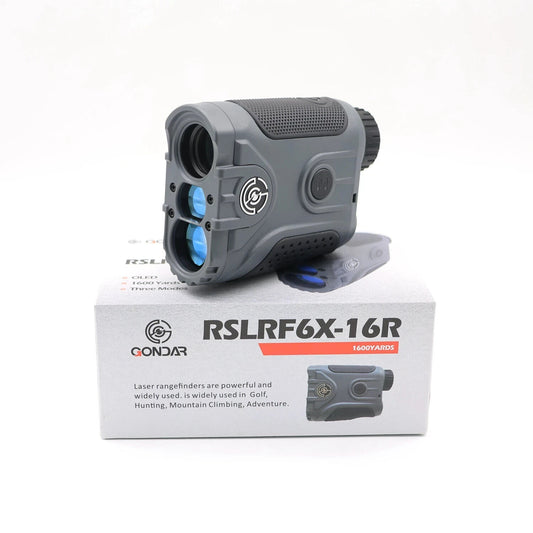6x21 OLED Laser Rangefinder 6-1600Yds Hunting, Tilt/Angle, IPX4, Dark Gray-$179.99 - MucItUp - ONLY $179.99