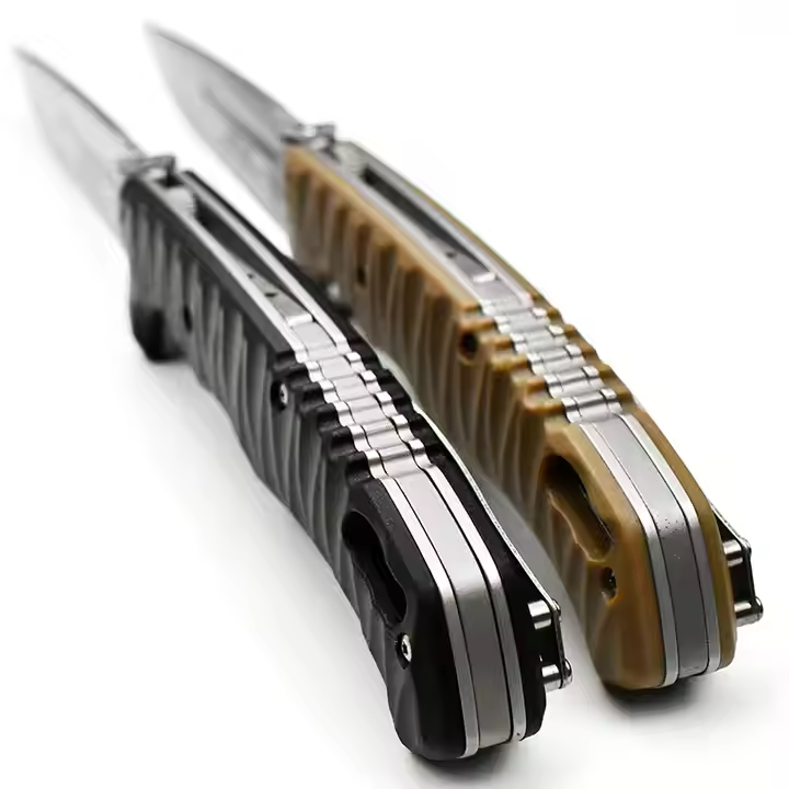 NOKS Cougar Tactical Knife - Premium Blade - CPM-D2 Steel-$31.99 - MucItUp - ONLY $31.99