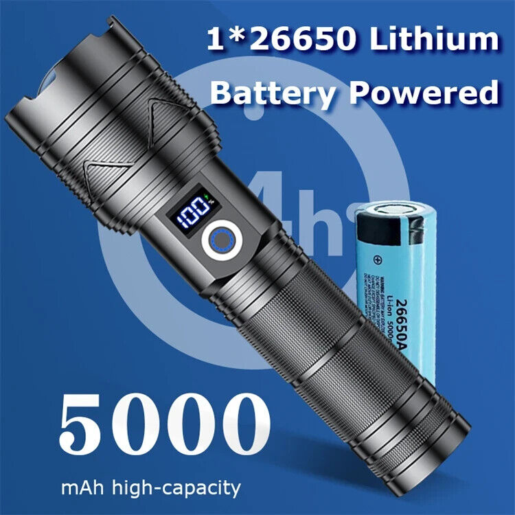 Blazer 5000 Tactical Flashlight & 30W Powerbank, Military-Grade, 950,000 LM-$43.77 - MucItUp - ONLY $43.77