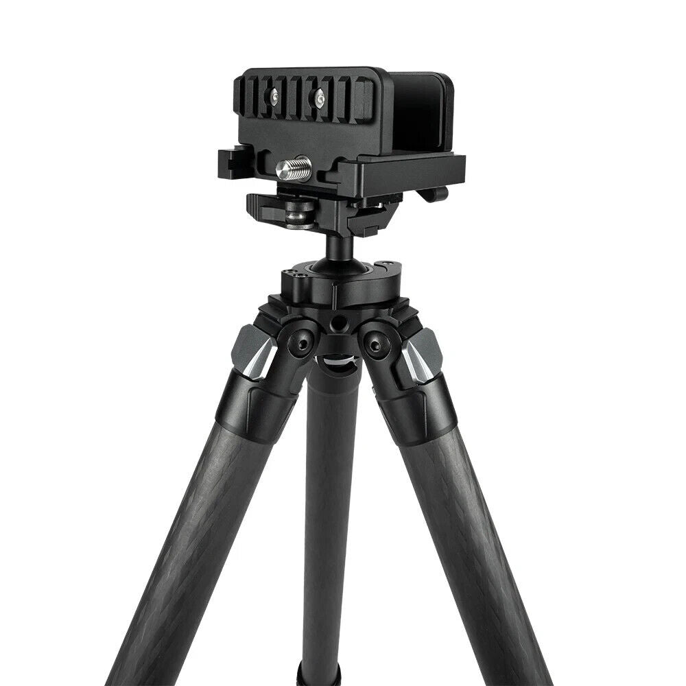 Universal Rifle Saddle Mount – Hunting Tripod Clamp, Arca-Swiss & Picatinny
