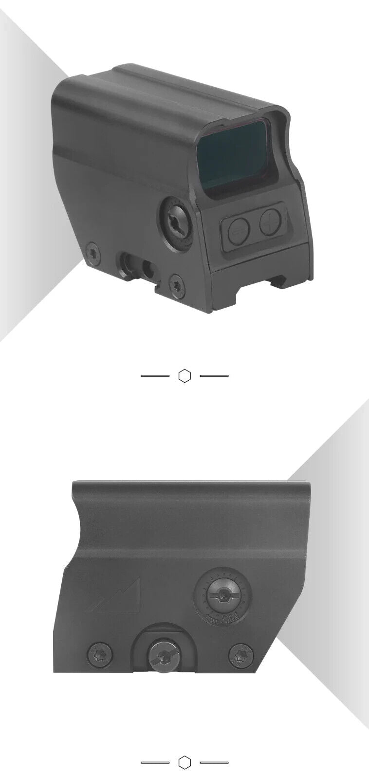 Northtac Ronin M-10 Red Dot Sight – 2 MOA, 38mm, Shake Activation, Waterproof
