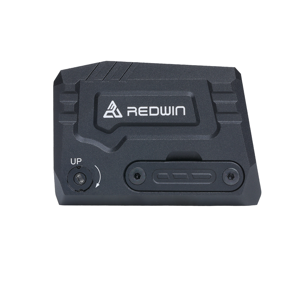 Red Win Cobra Max Pro 29x22 Multi Reticle Red Dot Shake Awake Solar Power BLK