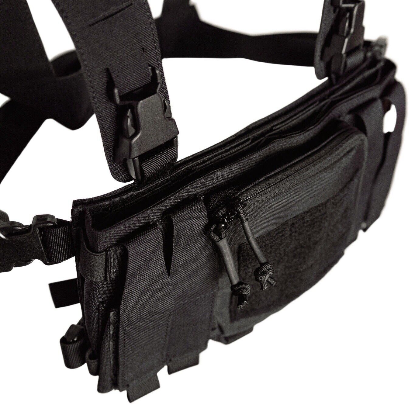 MucTac Tactical Chest Rig – 1000D Nylon, Quick Release, Modular Design
