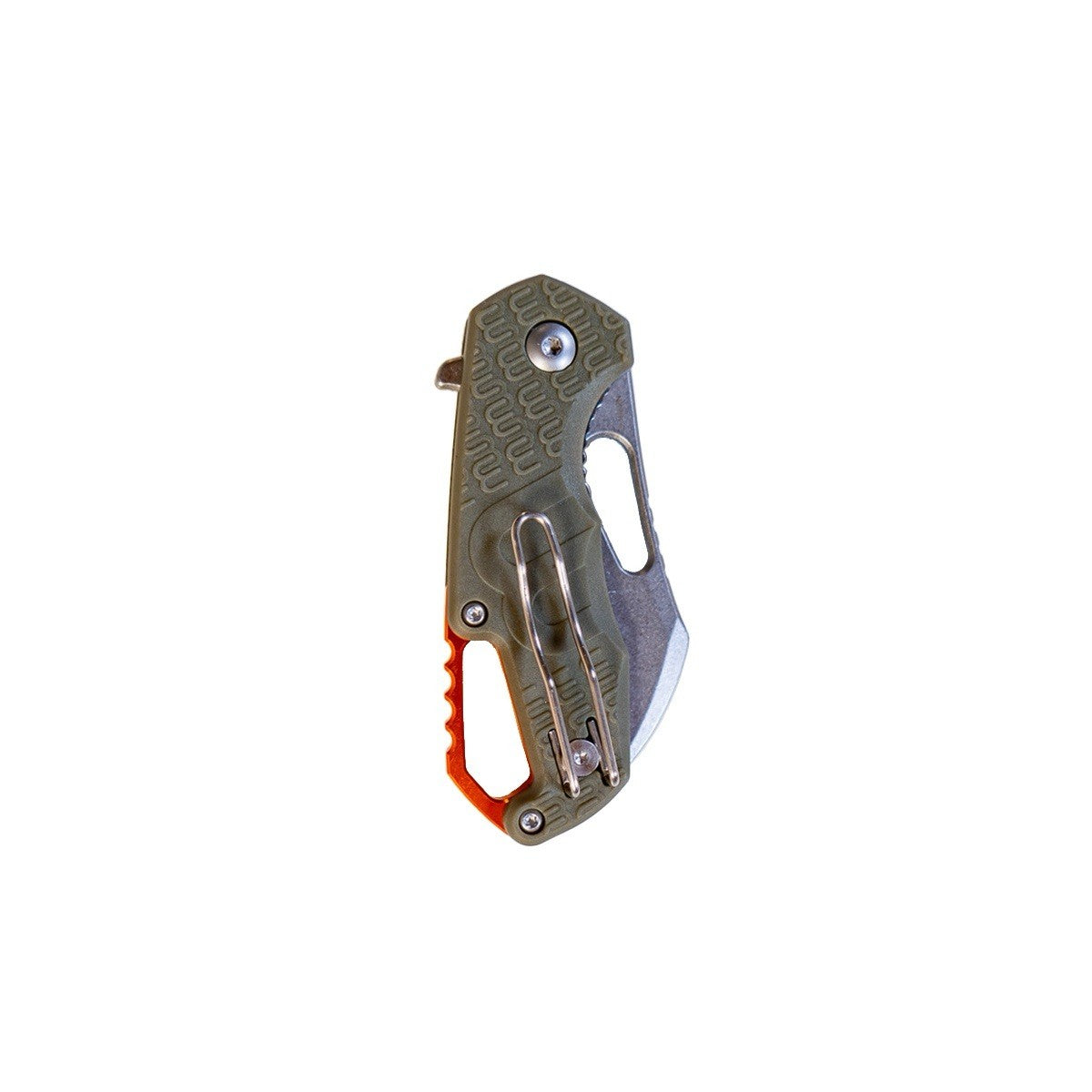 MUCITUP Mini Ceros Gen 2 – Rhino Horn Blade w/Anodized Orange Aluminum Accents-$19.99 - MucItUp - ONLY $19.99