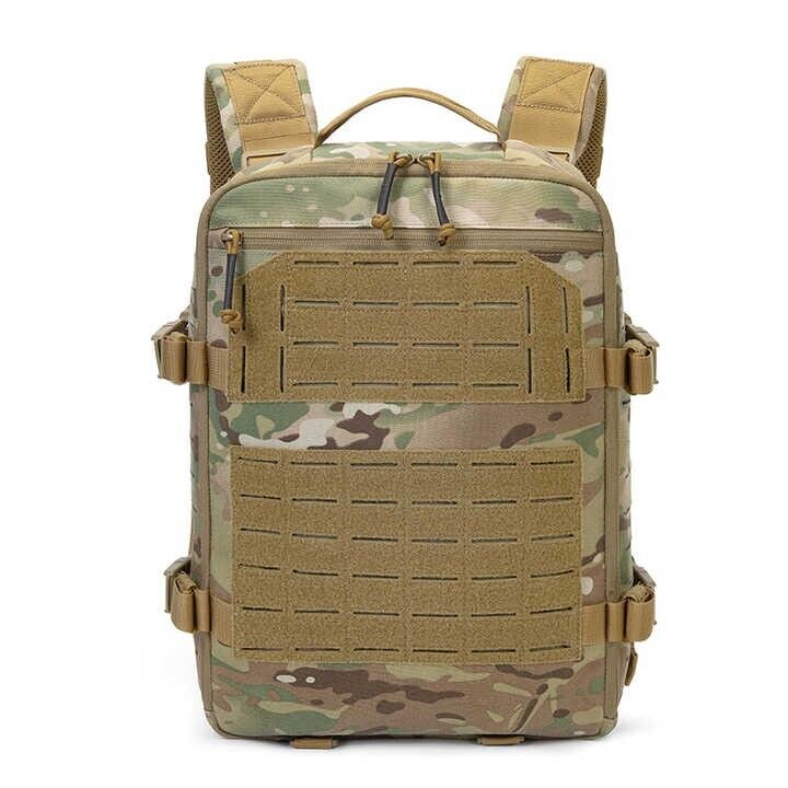 MUCITUP Assault Backpack 1000D Nylon Tactical, Hydration Ready, Multicam