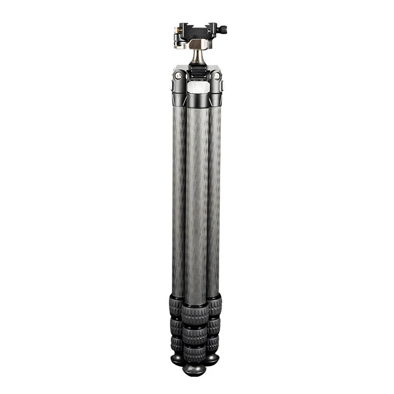 Linkogear Carbon Fiber Tripod – Picatinny/Arca, 64" Max, 66lb Capacity - Black