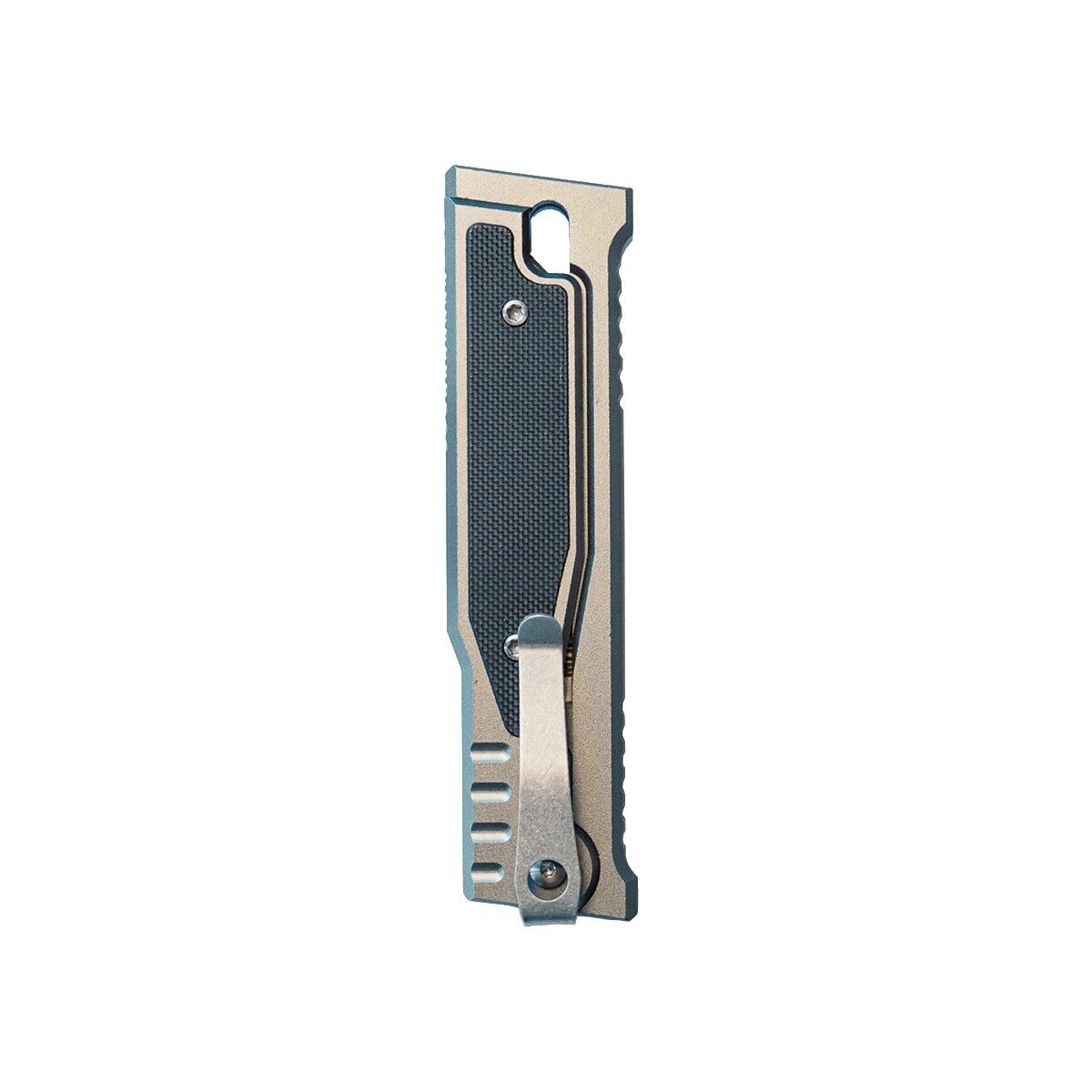 MUCITUP Rampart Tanto Sliding Blade Knife 3" D2 Steel Tactical Steel Sage - MUCITUP