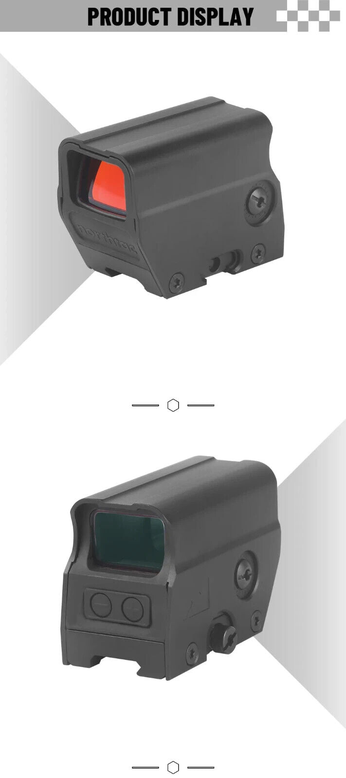 Northtac Ronin M-10 Red Dot Sight – 2 MOA, 38mm, Shake Activation, Waterproof-$99.00 - MucItUp - ONLY $99.00