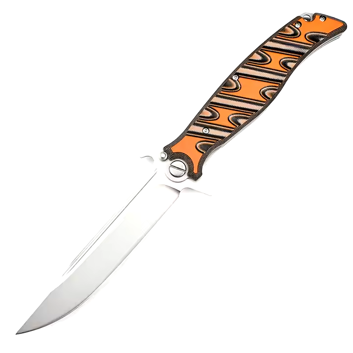 NOKS Finka-S Flipper Knife - G10 Handle, CPM-D2 Blade