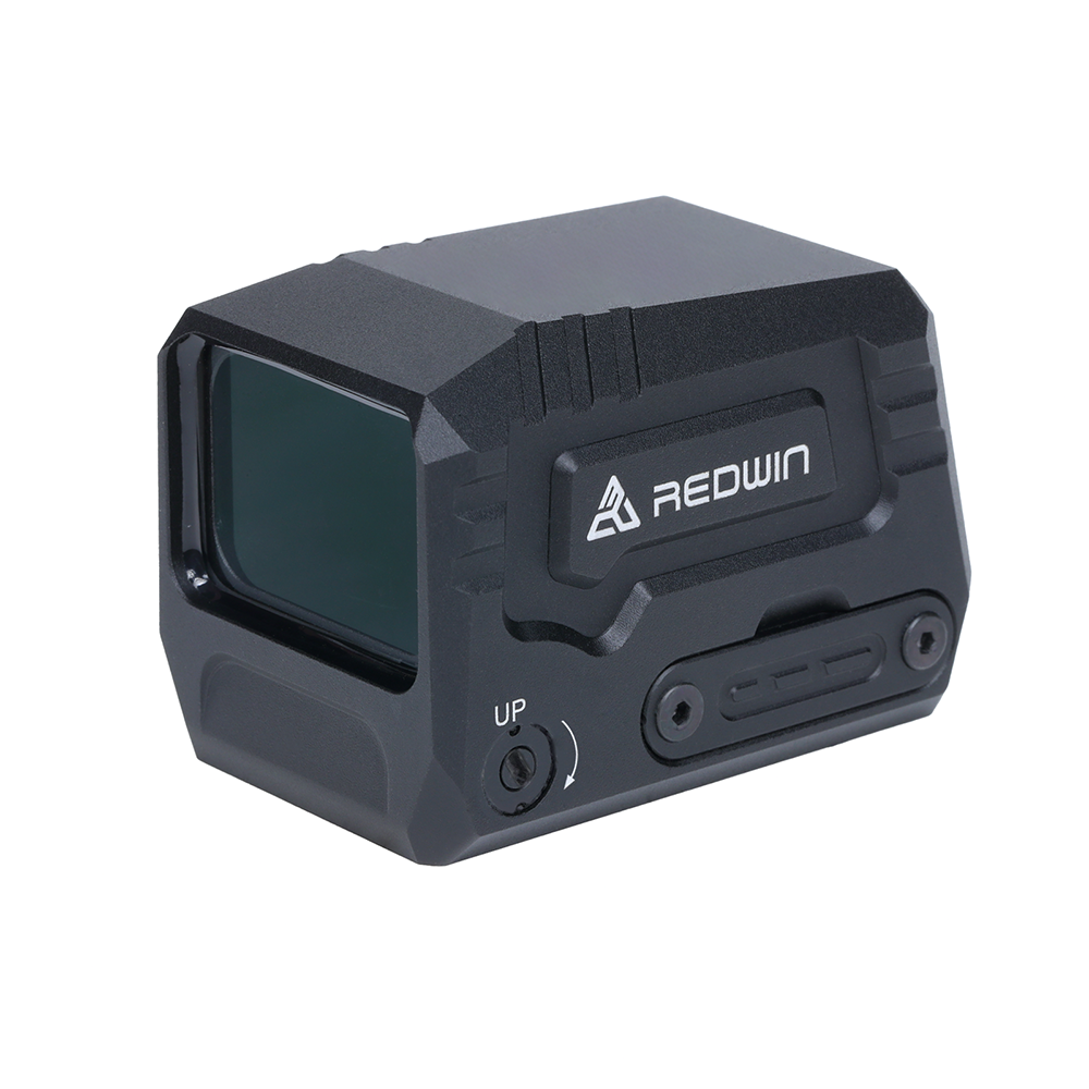 Red Win Cobra Max Pro 29x22 Multi Reticle Red Dot Shake Awake Solar Power BLK