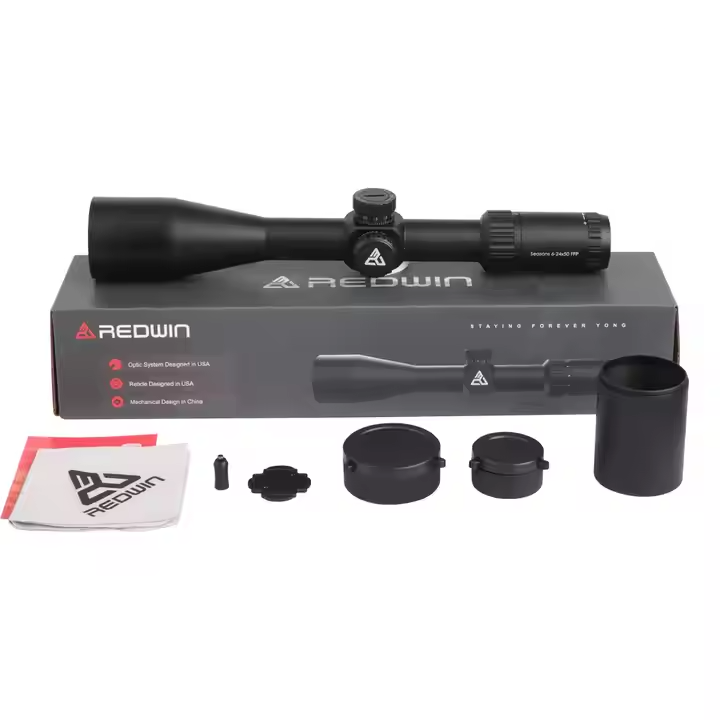 Red Win High Definition Tactical Scope 6-24x50 FFP - Waterproof, 30mm