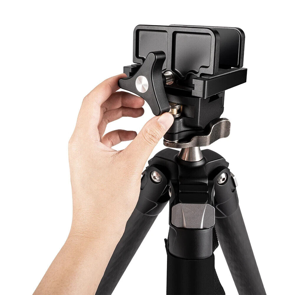 Universal Rifle Saddle Mount – Hunting Tripod Clamp, Arca-Swiss & Picatinny