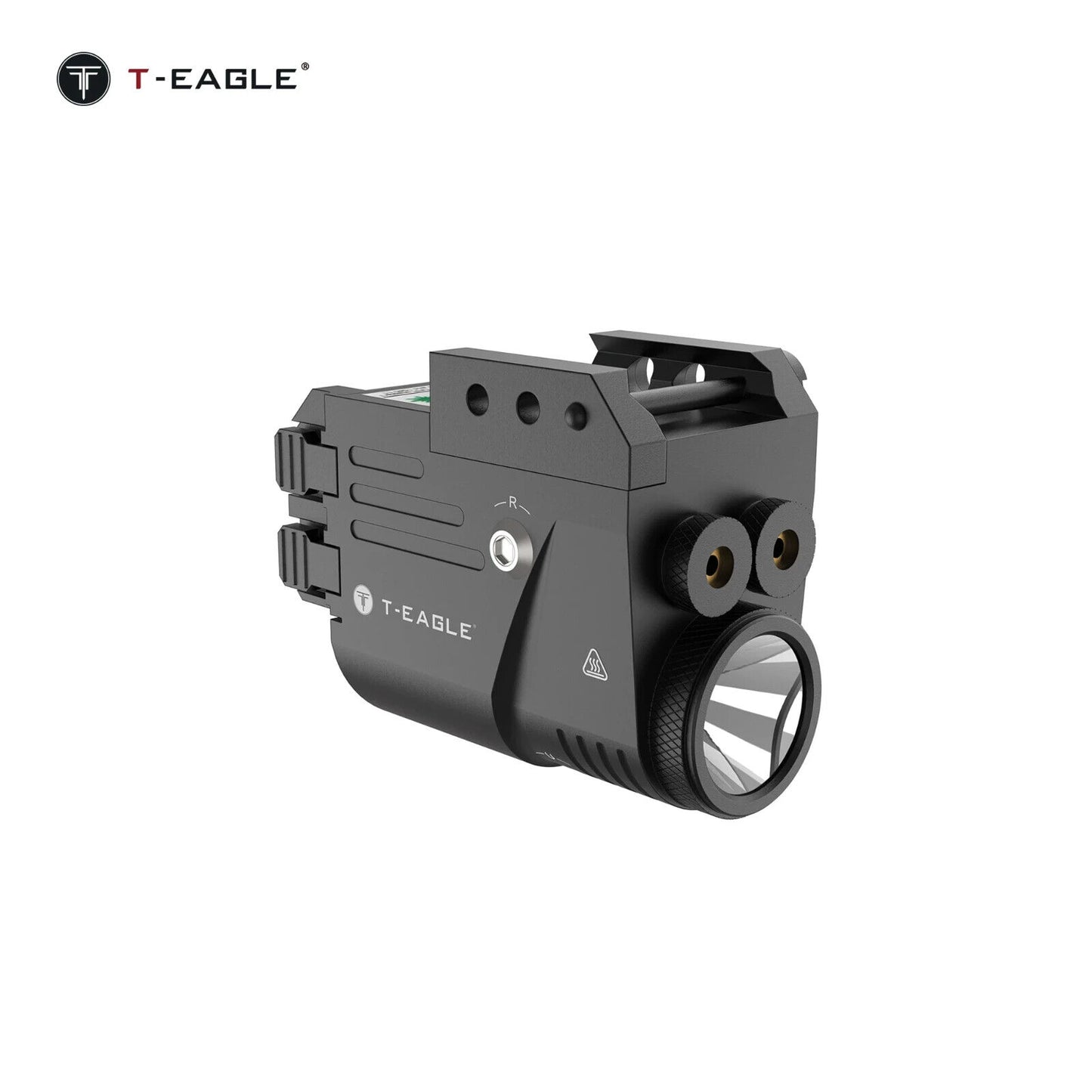 T-Eagle TL-2S Weapon Light & Laser – 500 Lumen, Red/Green Laser, USB Rechargeabl