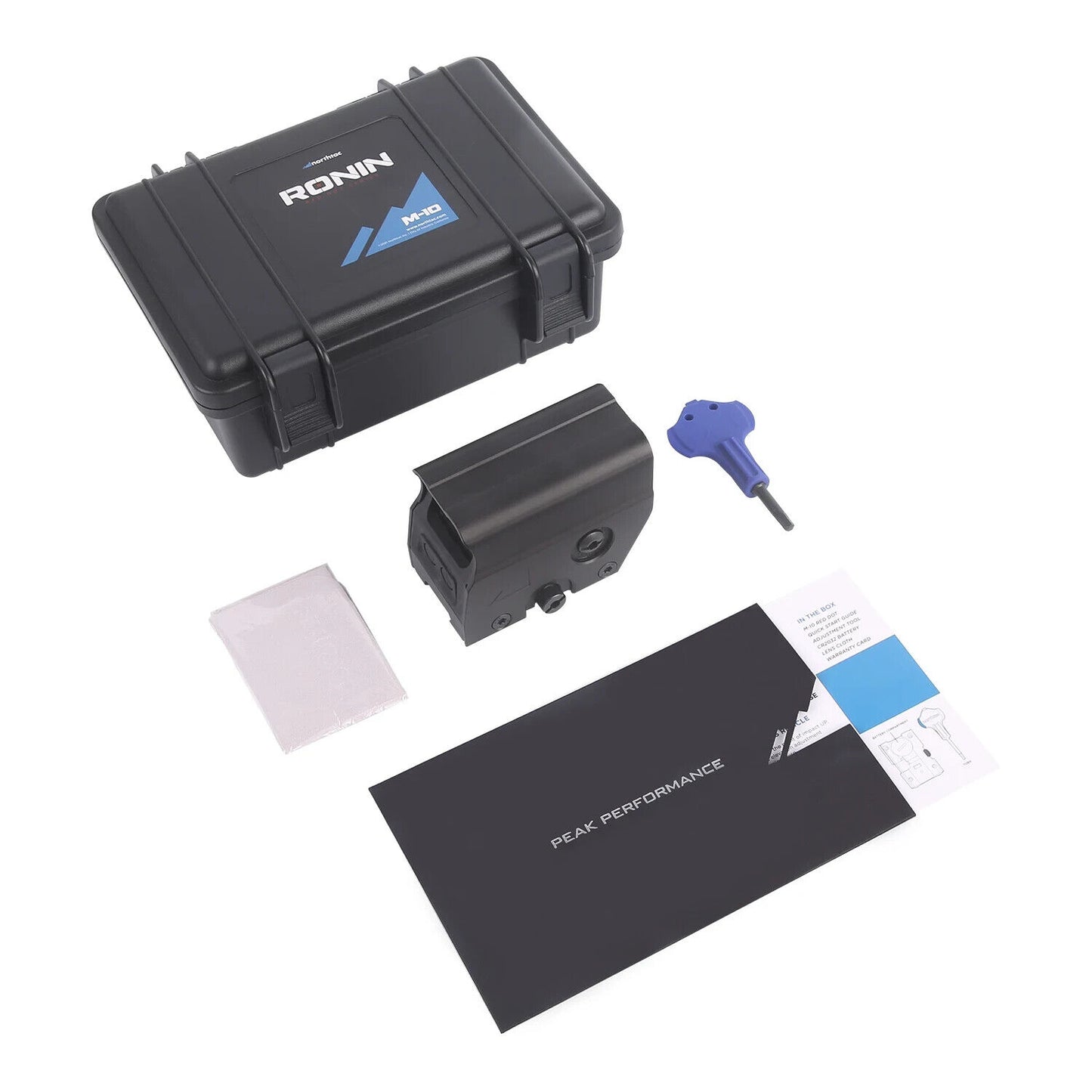 Northtac Ronin M-10 Red Dot Sight – 2 MOA, 38mm, Shake Activation, Waterproof