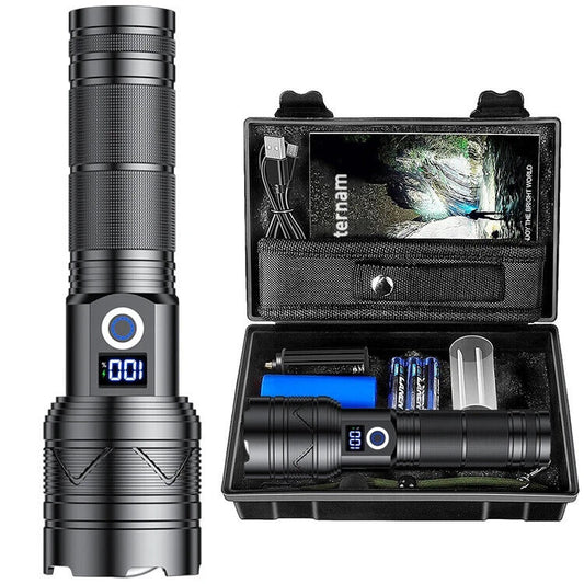 Blazer 5000 Tactical Flashlight & 30W Powerbank, Military-Grade, 950,000 LM-$43.77 - MucItUp - ONLY $43.77