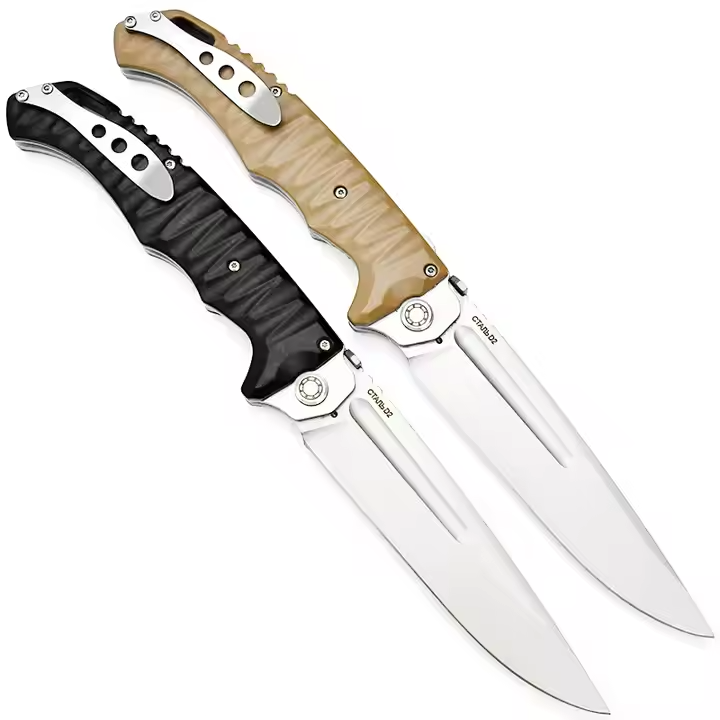 NOKS Cougar Tactical Knife - Premium Blade - CPM-D2 Steel-$31.99 - MucItUp - ONLY $31.99