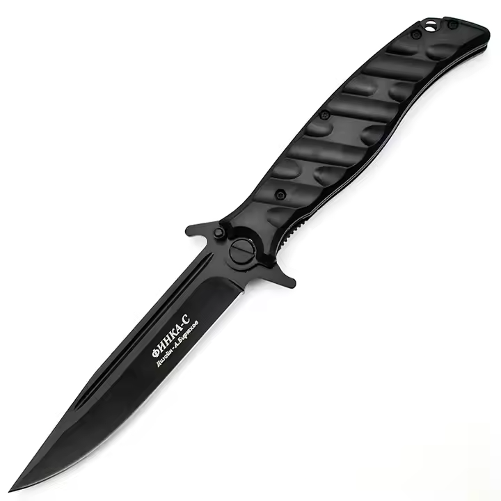 NOKS Finka-S Flipper Knife - G10 Handle, CPM-D2 Blade
