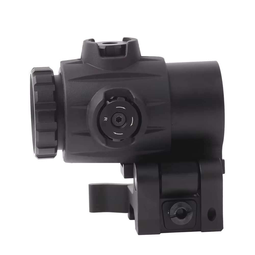 Red Win Hellcat 3x Magnifier Compact Flip-to-Side QD Mount Co-Witness