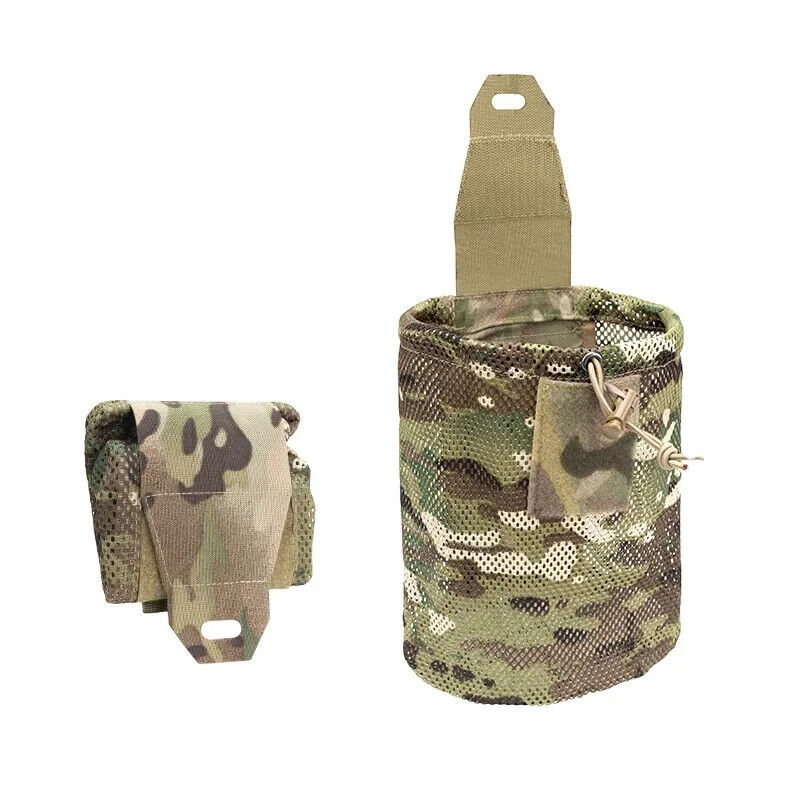 IDOGEAR Tactical MOLLE Drop Pouch, 500D Nylon Foldable Mesh , Multiple Colors-$11.97 - MucItUp - ONLY $11.97
