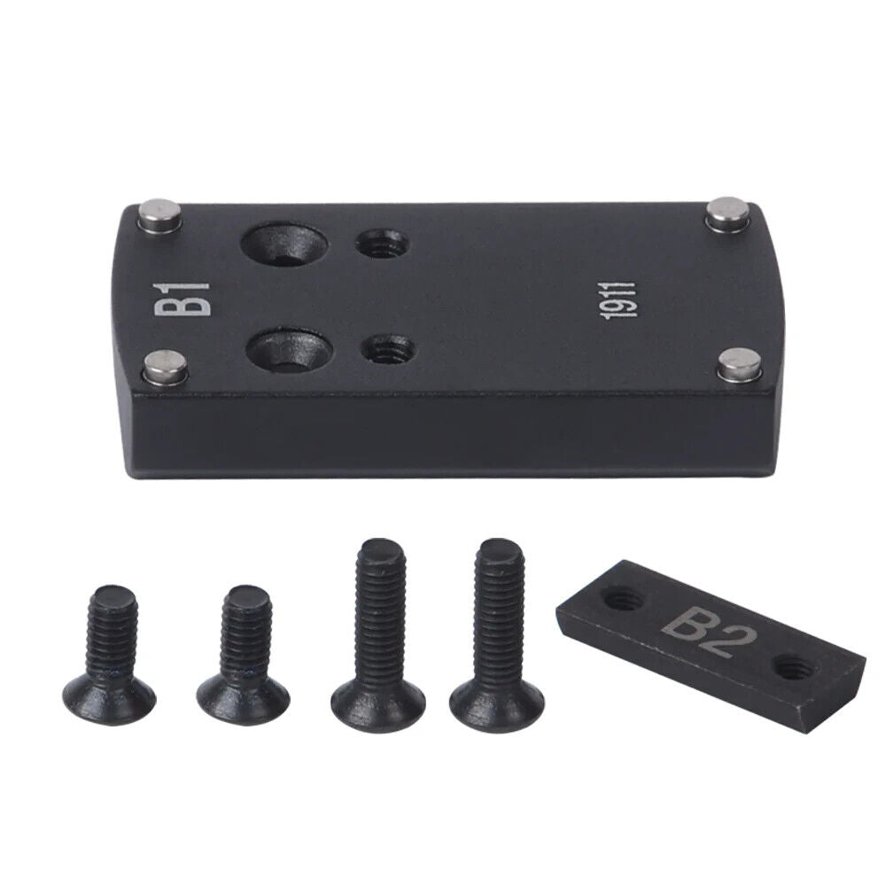 Red Win Pistol Sight Mount Bases - Glk, 1911, Sig, Beretta, Springfield, HK-$15.99 - MucItUp - ONLY $15.99