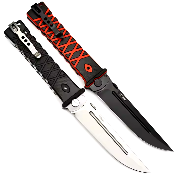 NOKS Ronin Folding Knife - A. Biryukov Design - D2 Steel Blade - G10 Handle-$40.76 - MucItUp - ONLY $40.76