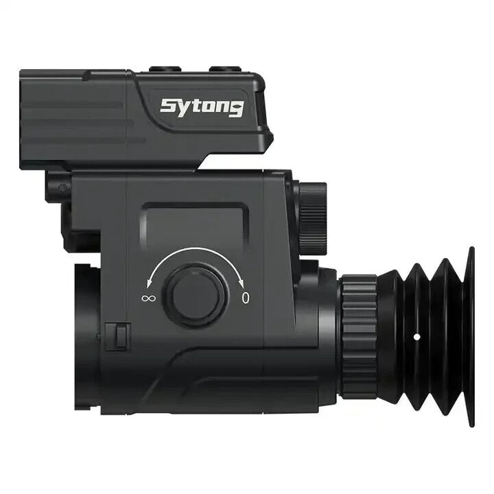 Sytong HT-77 Night Vision Clip-On Scope w/Laser Range Finder & 5MP Sensor-$490.00 - MucItUp - ONLY $490.00