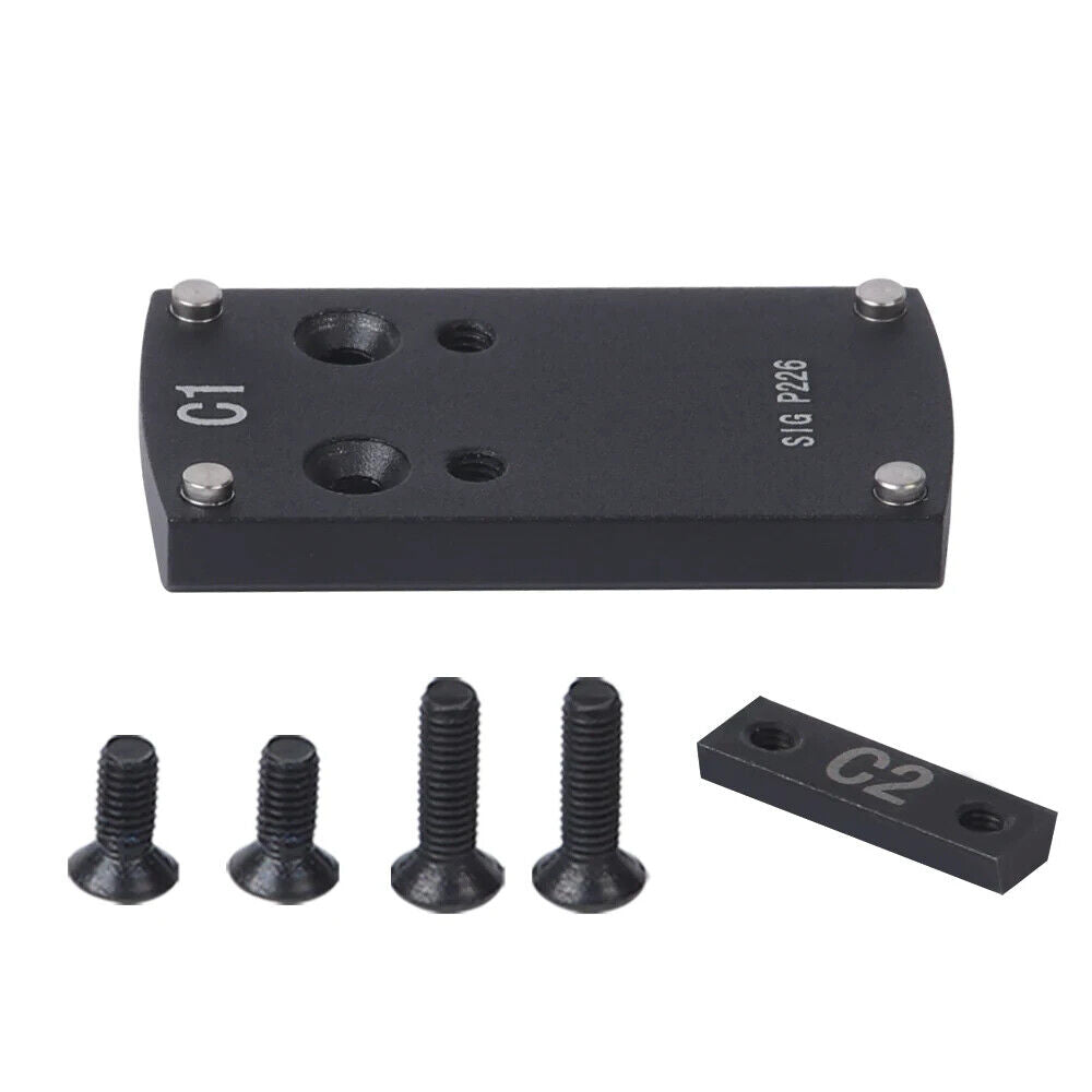 Red Win Pistol Sight Mount Bases - Glk, 1911, Sig, Beretta, Springfield, HK-$15.99 - MucItUp - ONLY $15.99