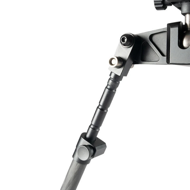 Linkogear HB-C03 Carbon Fiber Bipod – CNC Head, Picatinny/Arca Mount, 7.9–10.2”