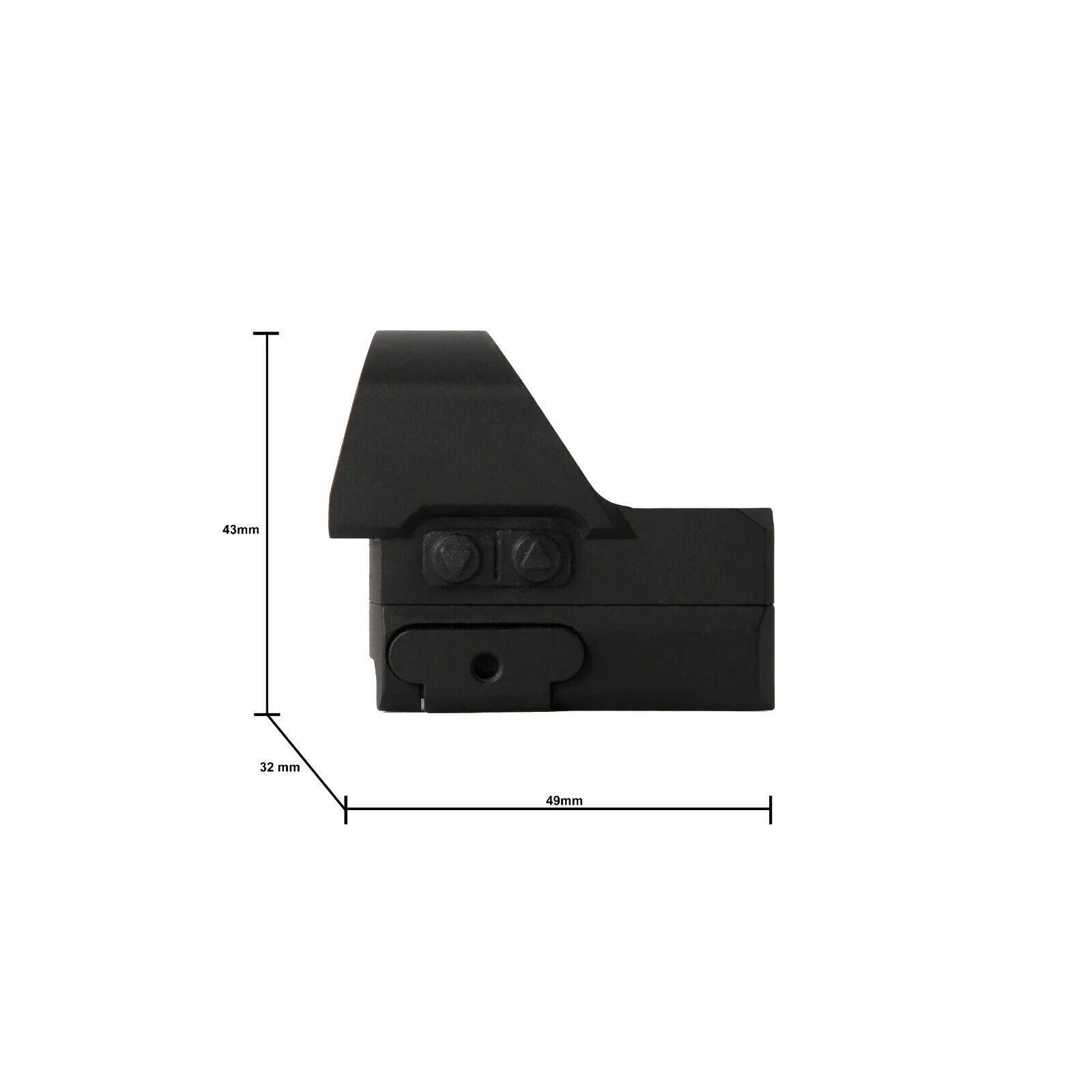 Ronnin F12, 2 MOA Micro Red Dot – RMR Footprint, Shake N’ Wake, IP67-$99.77 - MucItUp - ONLY $99.77