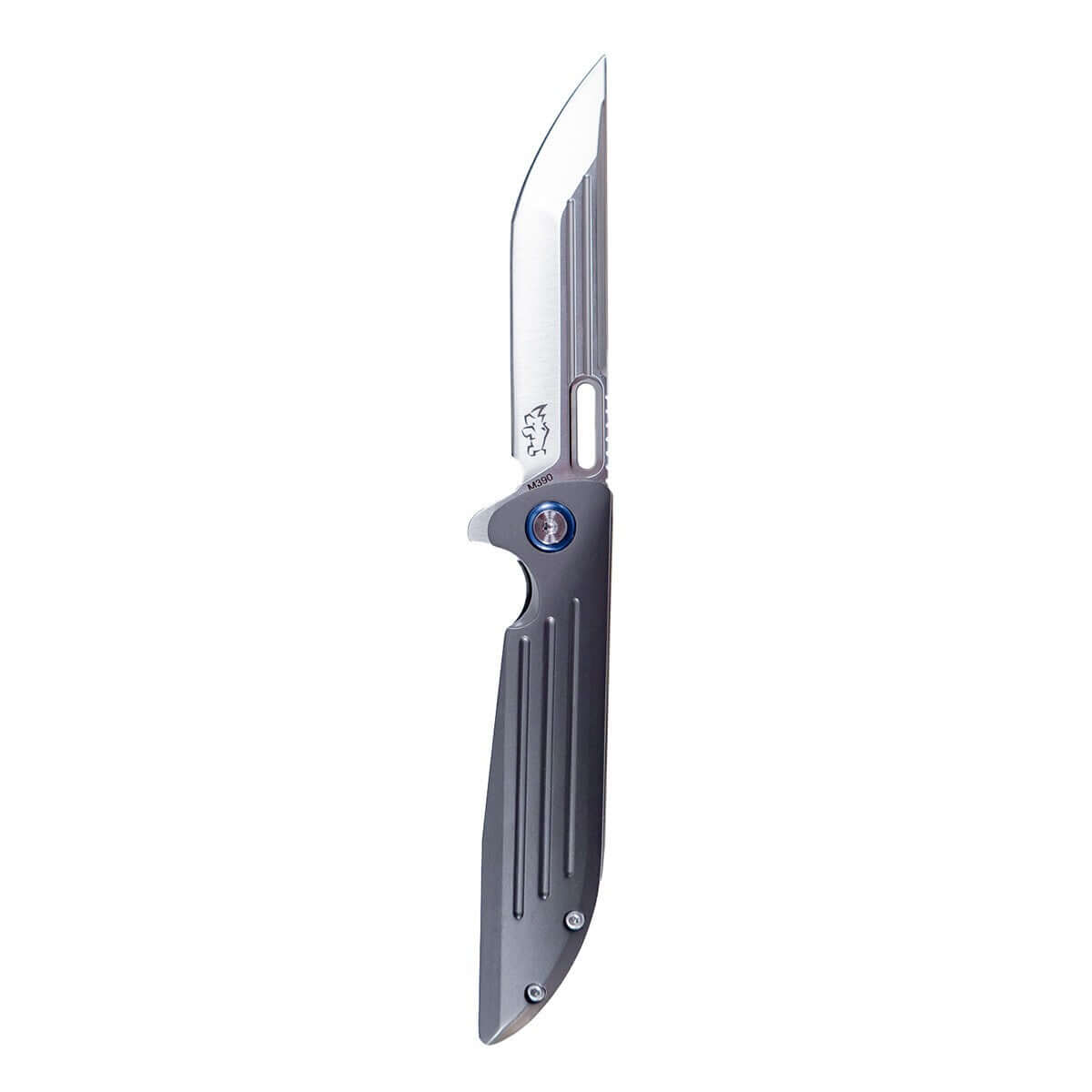 MUCITUP MUCTAC Sentinel Titanium Knife M390 Steel Flipper 3.44" Blade 3.6oz-$79.99 - MucItUp - ONLY $79.99