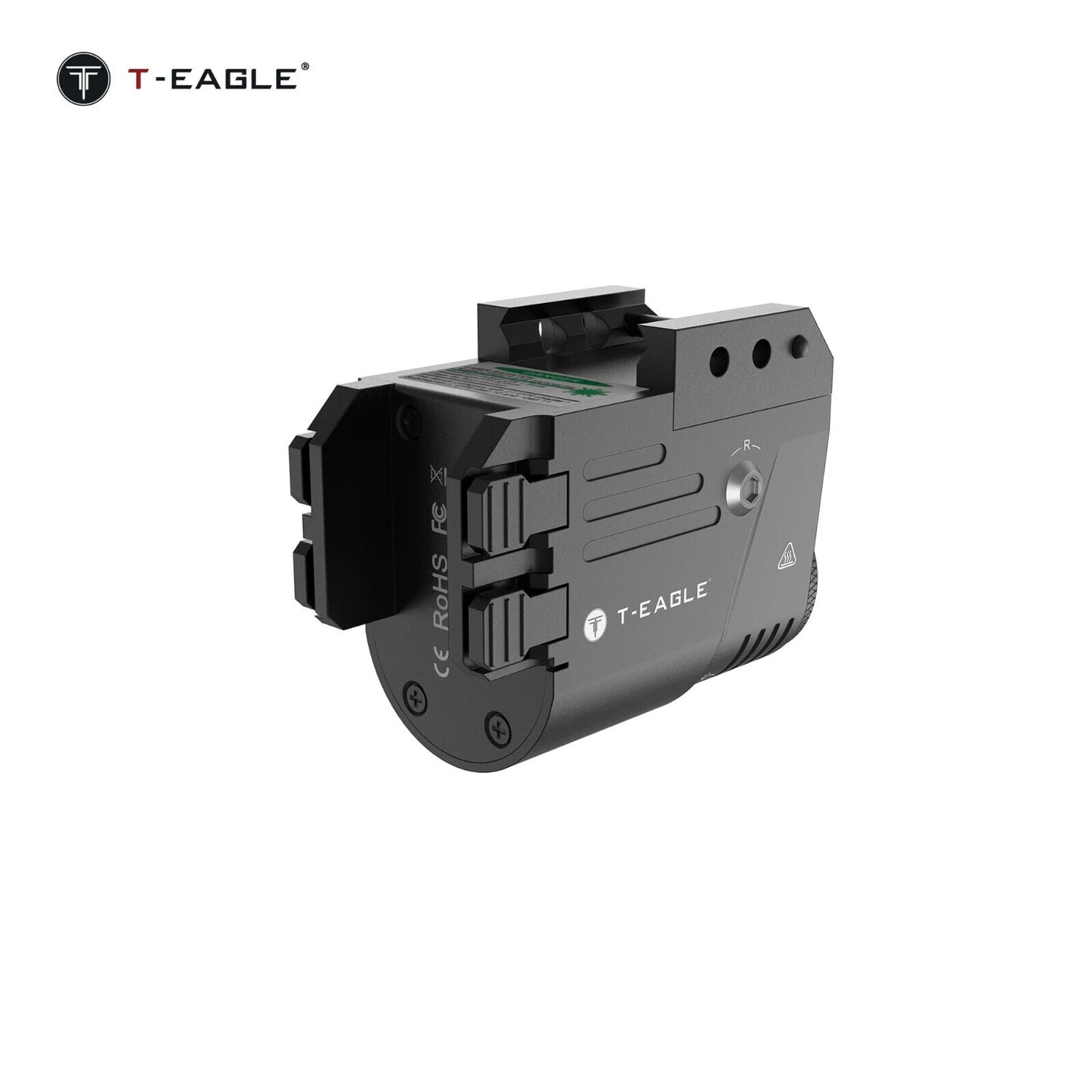 T-Eagle TL-2S Weapon Light & Laser – 500 Lumen, Red/Green Laser, USB Rechargeabl