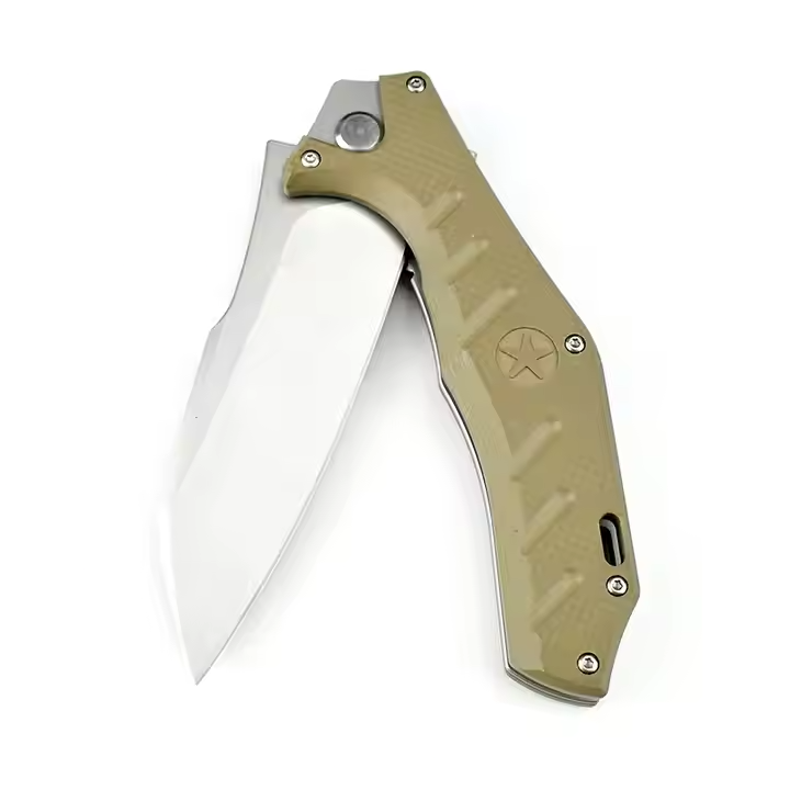 NOKS HOKC Condor-2 Folding Knife - D2 Steel Blade, G10 Handle - Brown-$35.99 - MucItUp - ONLY $35.99