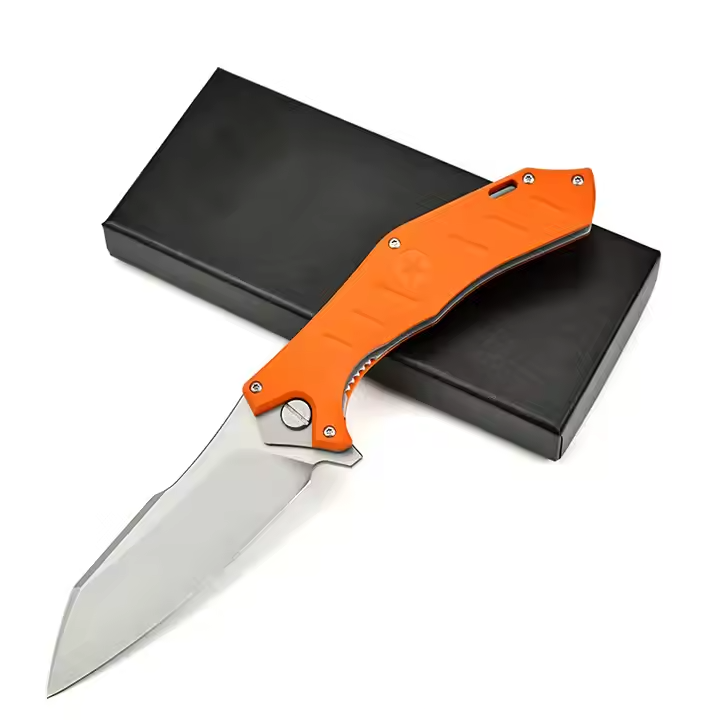 NOKS HOKC Condor-2 Folding Knife - D2 Steel Blade, G10 Handle - Orange-$35.99 - MucItUp - ONLY $35.99