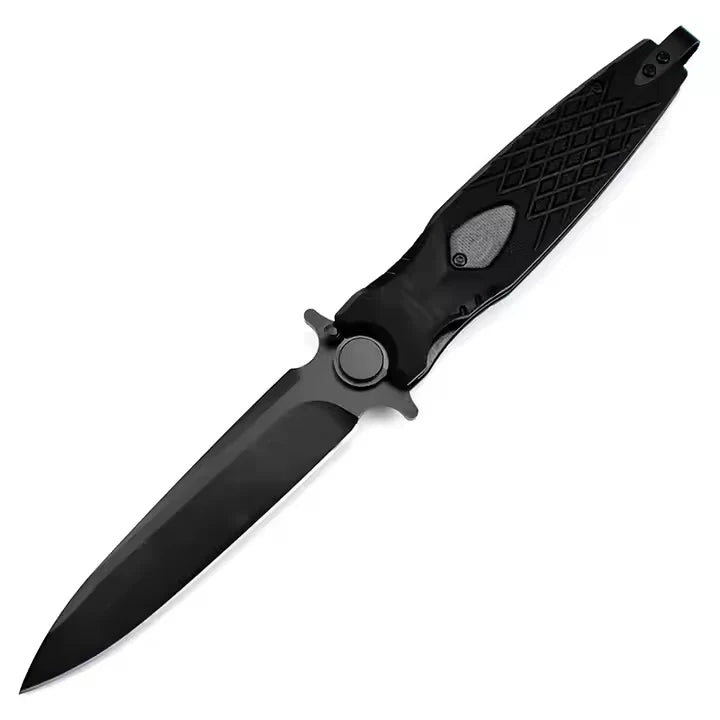 NOKS Condor-2 Folding Knife - A. Biryukov – D2 Steel, Black & Silver Options-$47.99 - MucItUp - ONLY $47.99