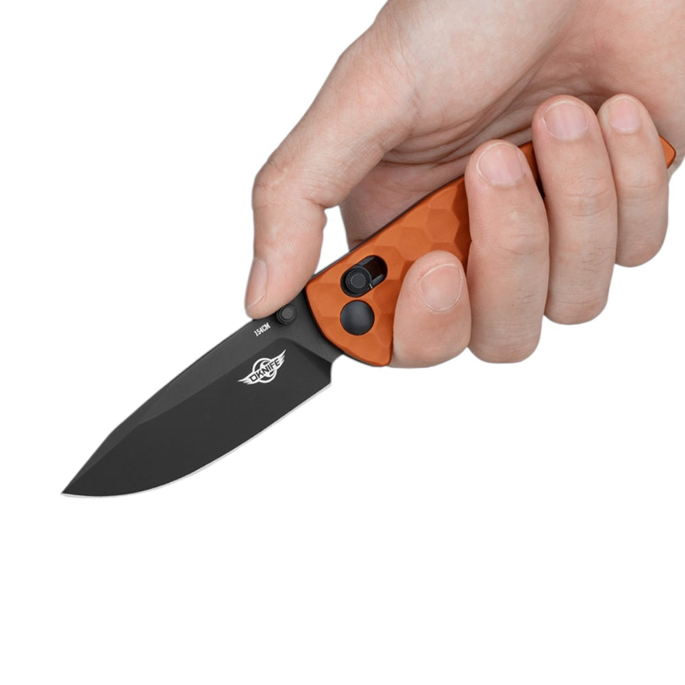 OKNIFE Rubato 3 EDC Folding Knife 154CM Blade Rail Lock Deep Carry Clip