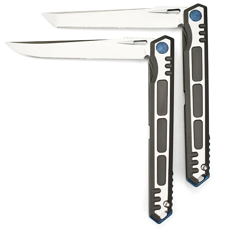 Luxury Folding Knife, M390 Steel Blade, Titanium Handle, Smooth EDC Flipper, 8.35"-$69.97 - MucItUp - ONLY $69.97