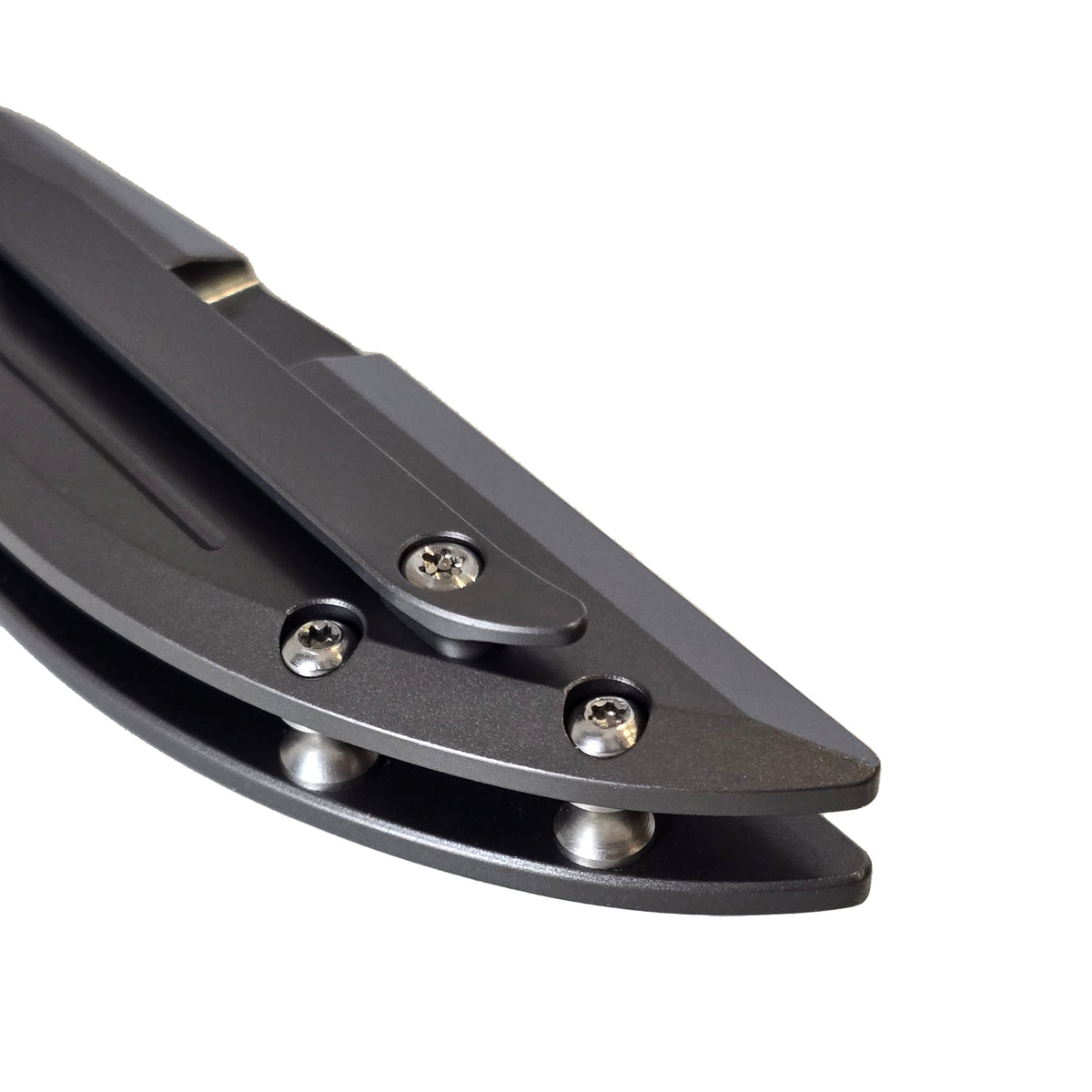 MUCITUP MUCTAC Sentinel Titanium Knife M390 Steel Ceramic Bearing Flipper 3.25"