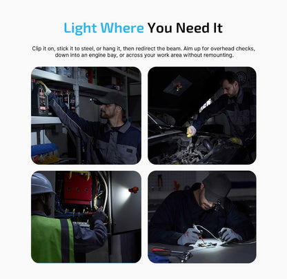 Olight Oclip Pro EDC Clip Flashlight – 530 Lumens | Flood, Spotlight & Red Light
