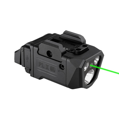 Olight PL X GL 1200 Lumen Dual Beam Tactical Light with Green Laser | USB-C Rechargeable