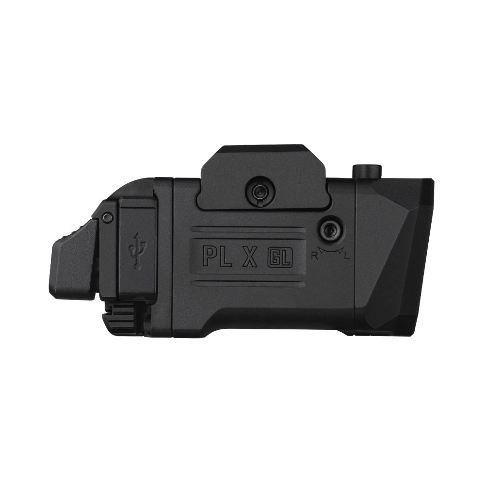 Olight PL X GL 1200 Lumen Dual Beam Tactical Light with Green Laser | USB-C Rechargeable