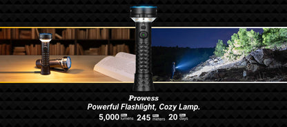 Olight Prowess Multifunctional Flashlight with Bidirectional Lighting
