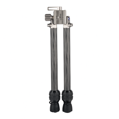 Linkogear Titanium Carbon Fiber Bipod 5.3oz Ultralight Adjustable 4.9"-12.8"