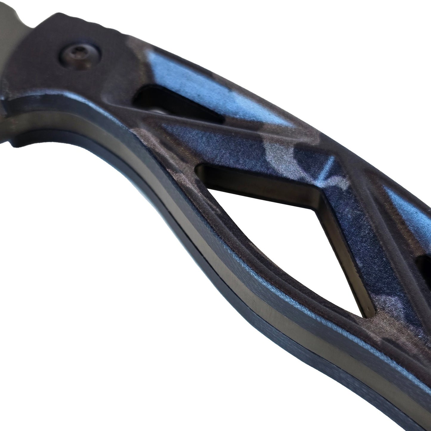 MUCITUP MUCTAC Surge Fixed Blade Knife D2 Steel 3" DLC Blade Multicam Black G10 