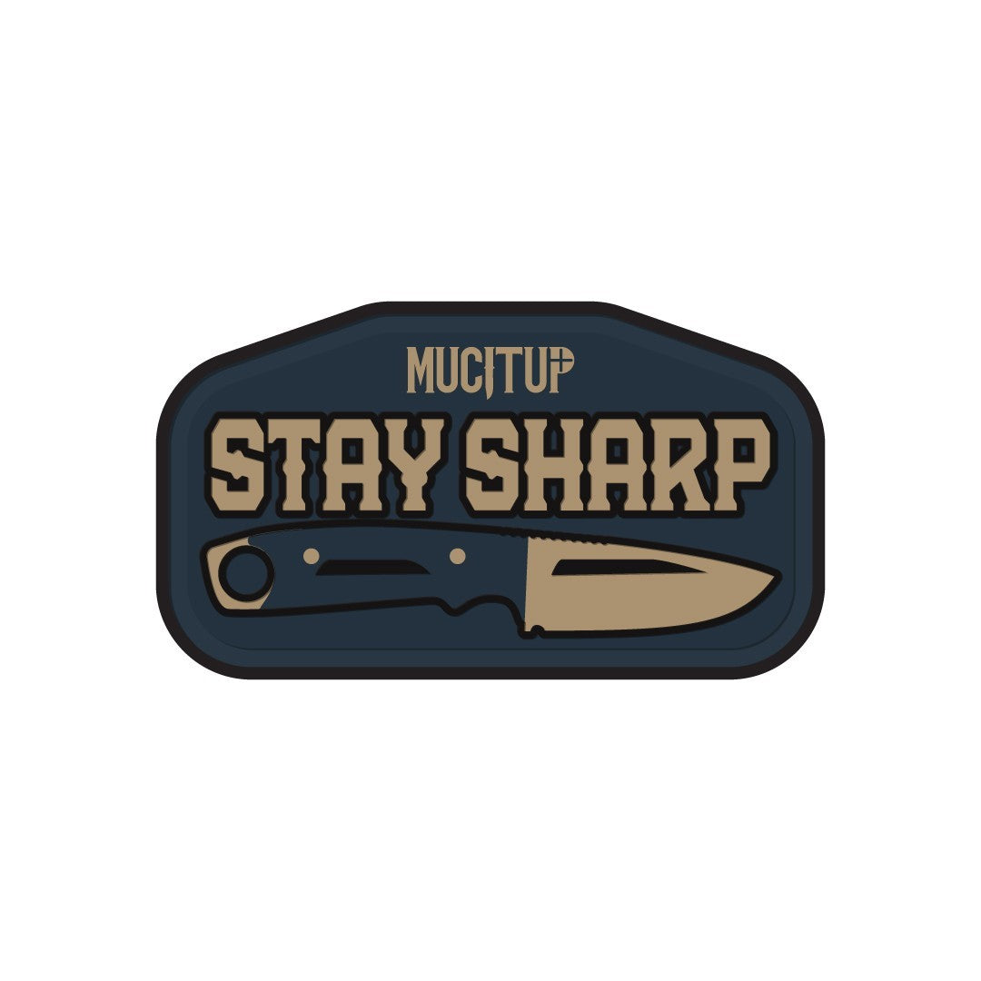 MUCITUP PVC Morale Patch Hook Back Tactical Hat Backpack Gear Multiple Designs