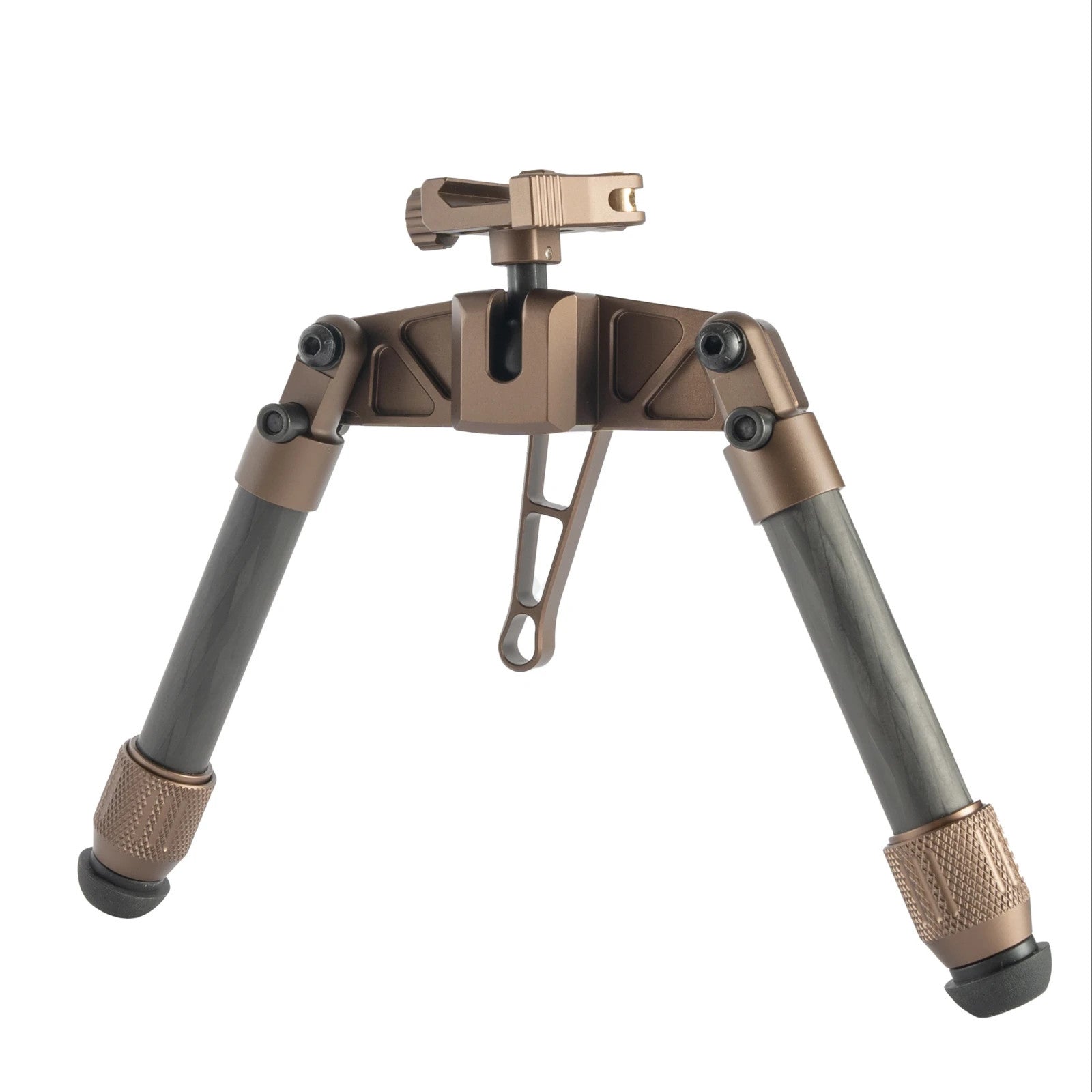 Linkogear HB-C03 Carbon Fiber Bipod Picatinny & ARCA Monoball Fix 26mm - Brown