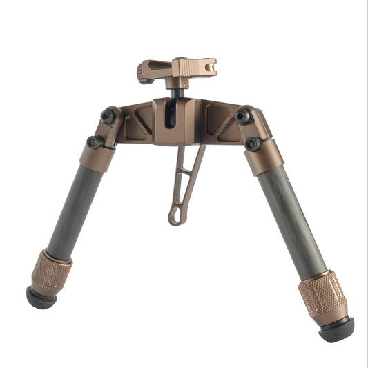 Linkogear HB-C03 Carbon Fiber Bipod Picatinny & ARCA Monoball Fix 26mm - Brown