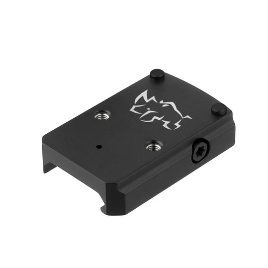 MUCITUP RMR to Picatinny Adapter 6061-T6 Aluminum 21mm Base Mount Stainless Inse