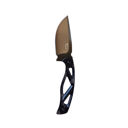 MUCITUP MUCTAC Surge Fixed Blade Knife D2 Steel 3" DLC Blade Multicam Black G10 