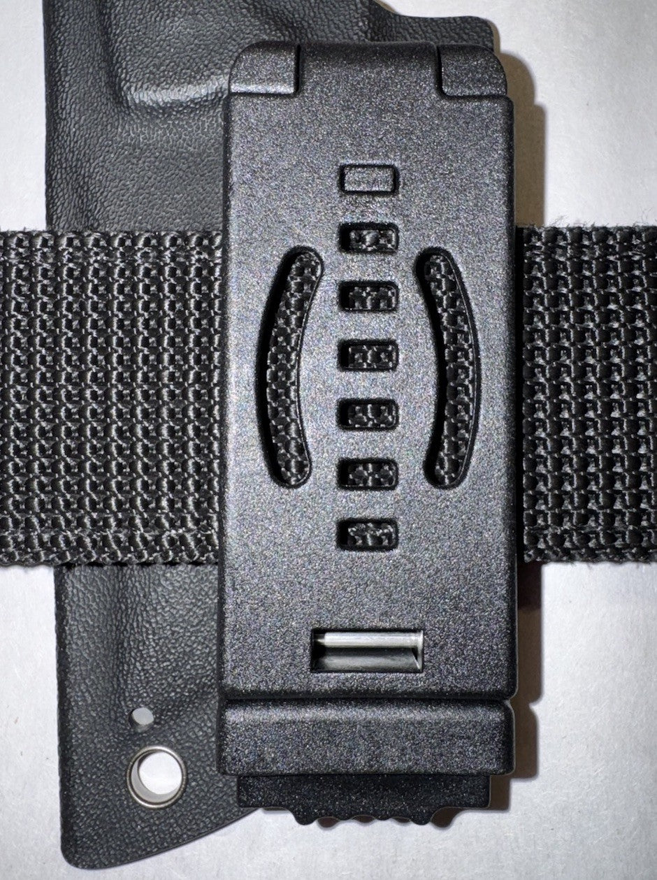 MUCITUP Universal Belt Clip 2” Adjustable Quick Release Kydex Mount