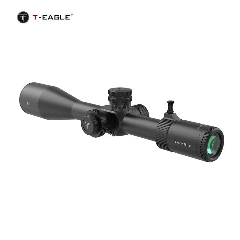 T-EAGLE ZS 6-24x50mm FFP Scope, 30mm Tube, Etched Reticle, Zero Stop, Illuminate